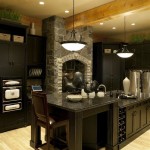 Dark Kitchen Cabinets With Light Wood Floors