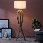 Floor Lamps With Wood Base