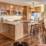 Wood Flooring With Wood Cabinets