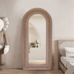 Wooden Full Length Floor Mirror